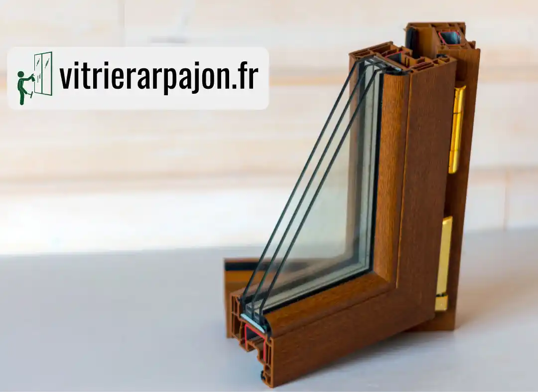 Installation de fenêtre en bois sur mesure Arpajon 